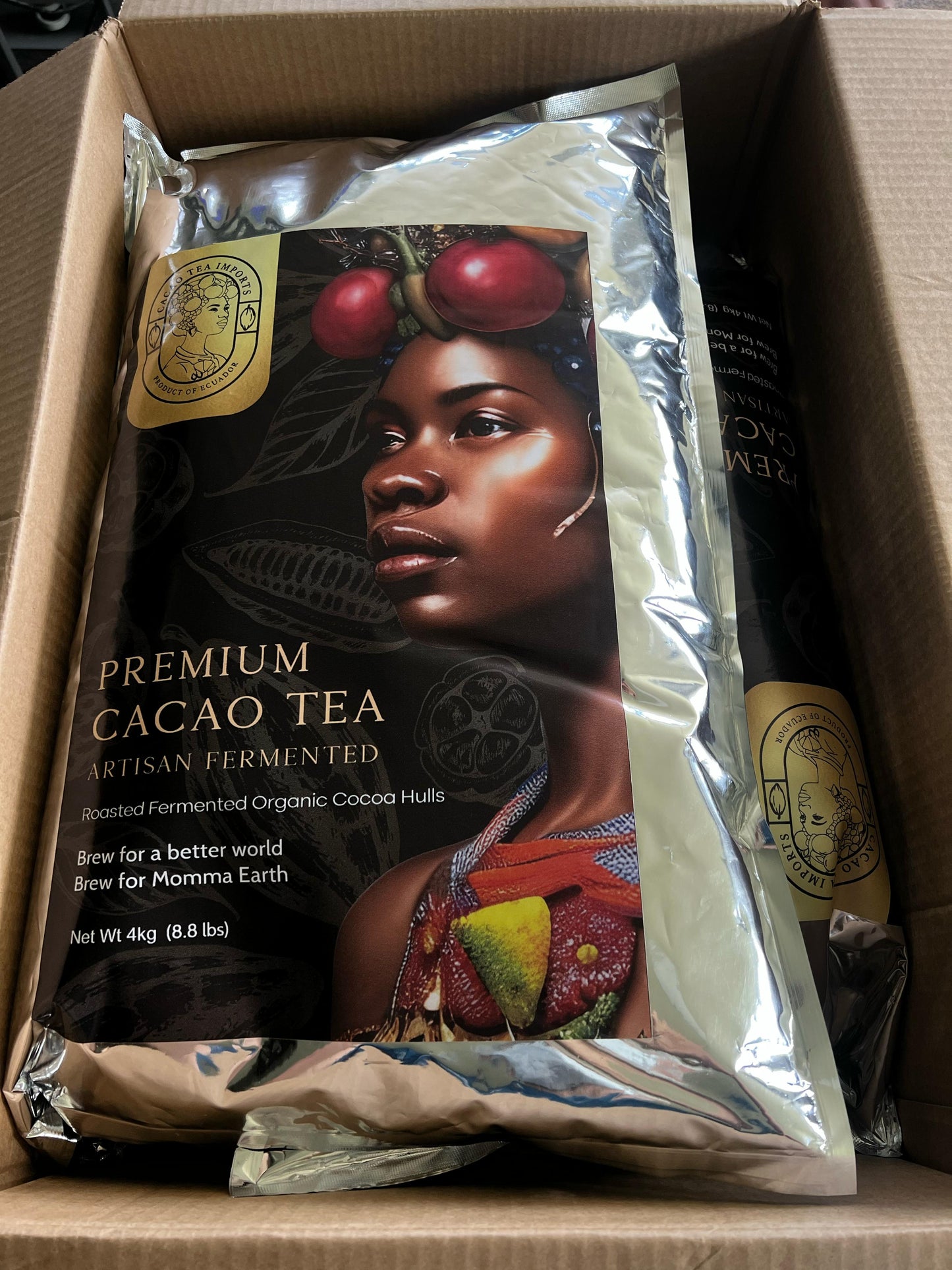 Cacao Tea 8.8 lbs/4 kg bag